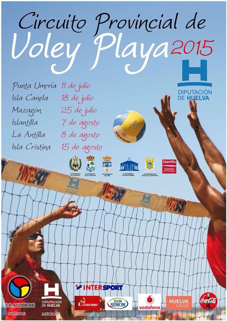 El sábado comienza el 'Circuito Provincial de Voley Playa 2015'