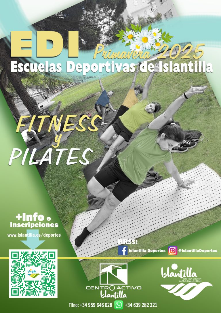 cartel fitness y pilates