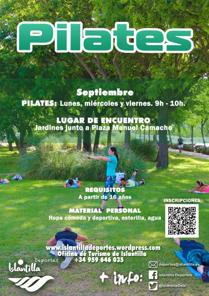Ampliamos fecha Escuela Deportiva de Pilates.
