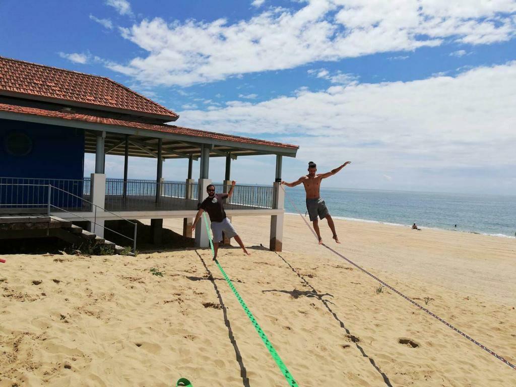 Slackline Islantilla
