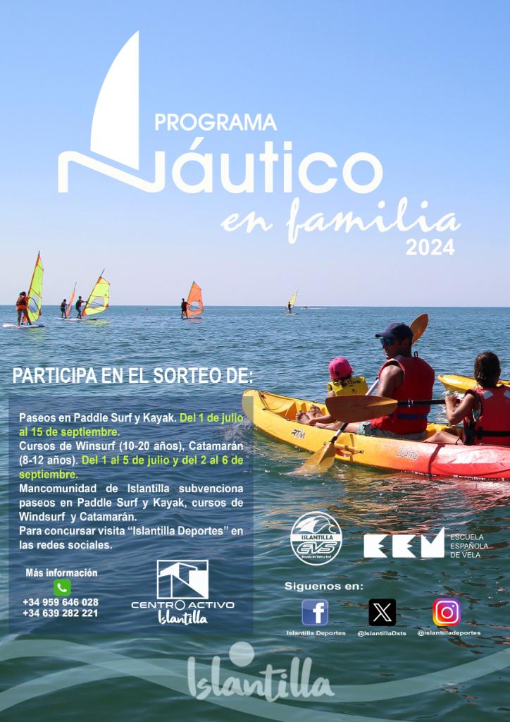 programa náutico en familia de 2024