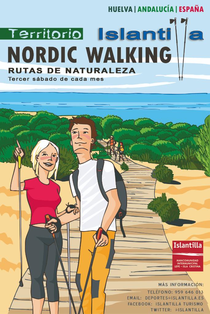 Rutas Nordic Walking por la naturaleza