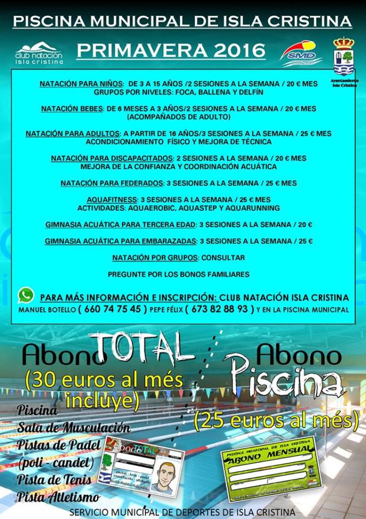 natación islantilla