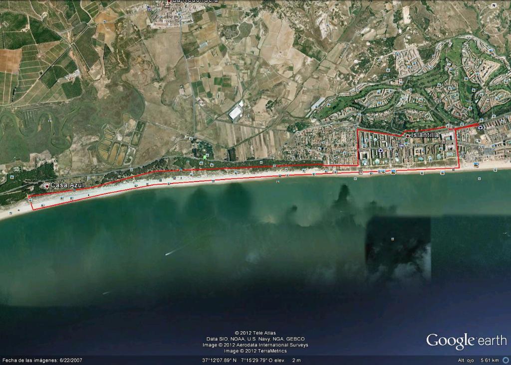 Ruta Islantilla-Casita Azul