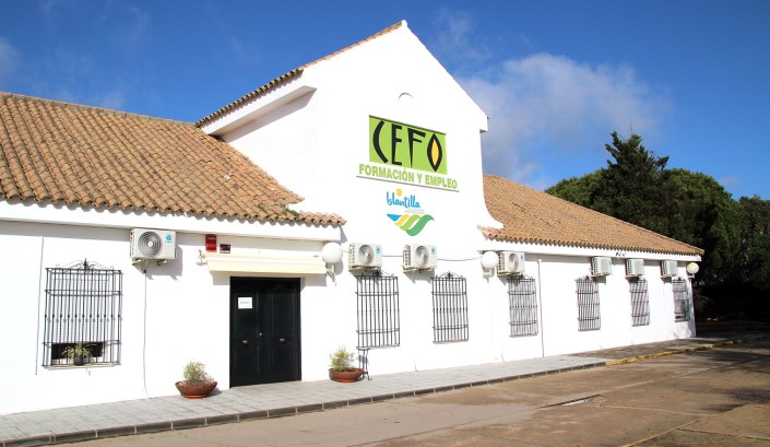 Imagen con zoom del centro de formación y empleo