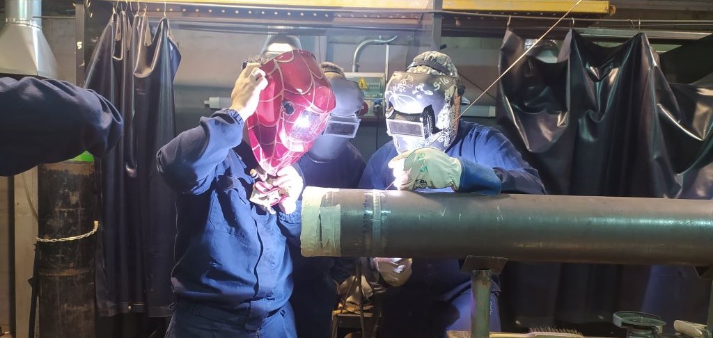 Programa de empleo y formación de Soldadura, soldadores islantilla huelva cefo