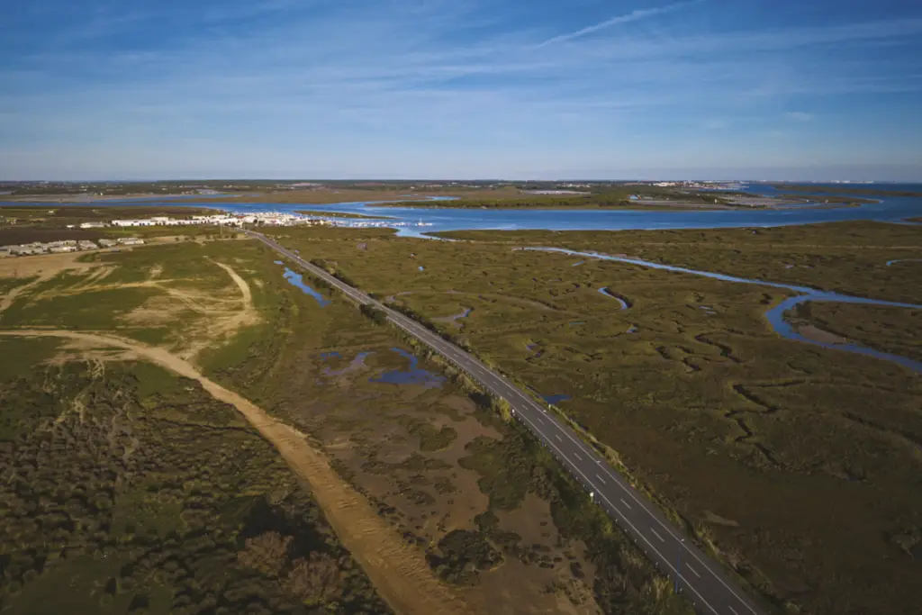 Ruta en bicicleta Islantilla Sendero Litoral Lepe