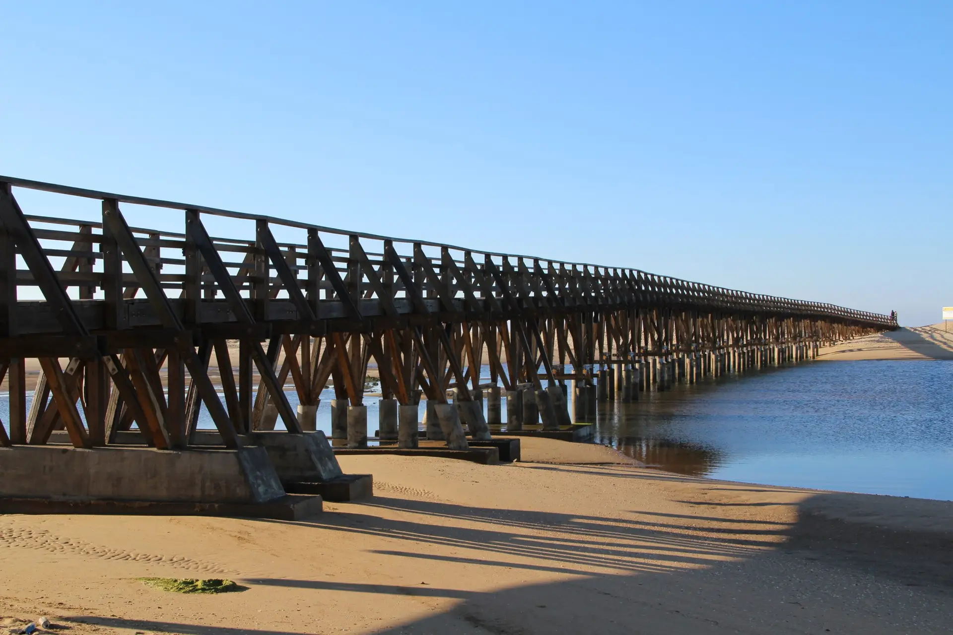 Puente Playa Gaviota de Isla Cristina