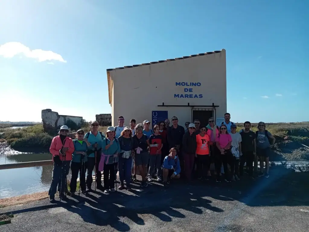 Salinas BioMari ermita pozo del camino Molino de mareas Islantilla en Ruta