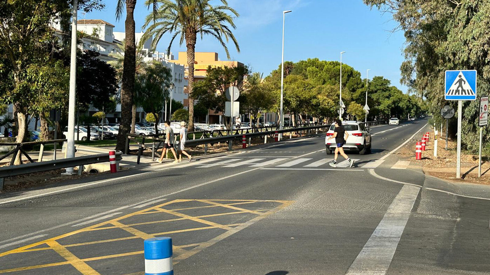 MEJORAR LA SEGURIDAD DEL PASO DE PEATONES DELA A 5054