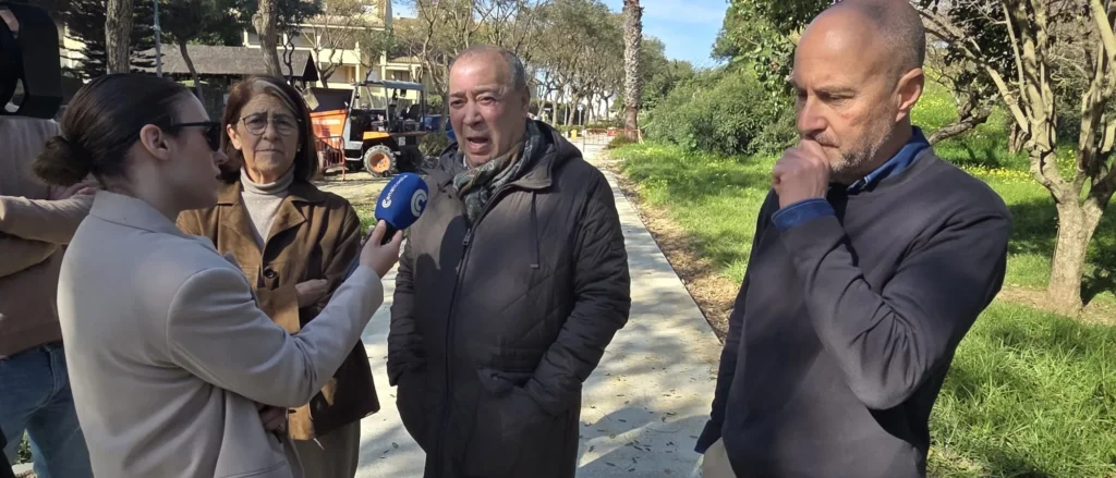 Visita obras carril bici urbasur la antilla