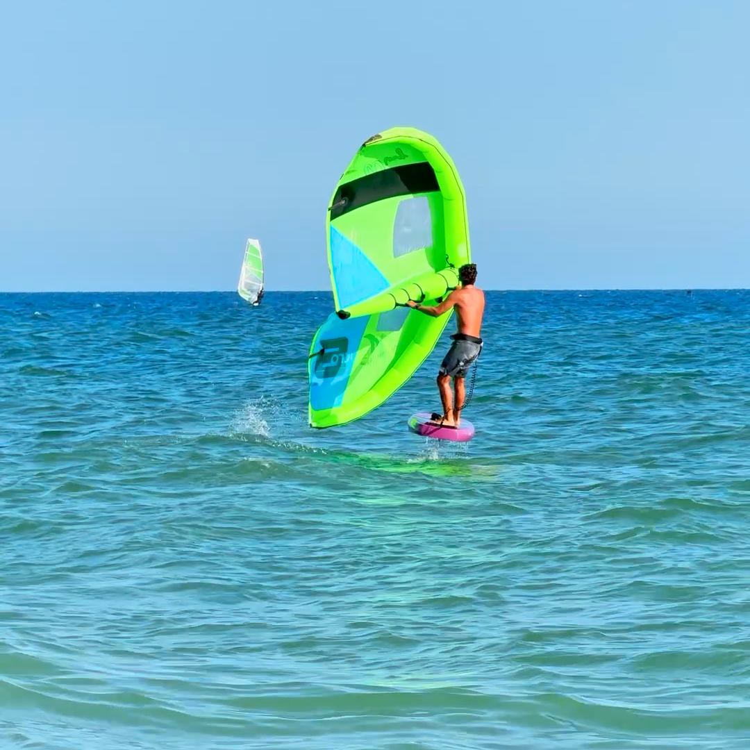 Diversión en el mar en Islantilla, Huelva